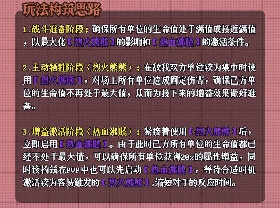 《老婆们大战牛头人》热血流卡组构筑攻略