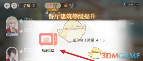 《维斯塔的餐桌》后厨升级方法